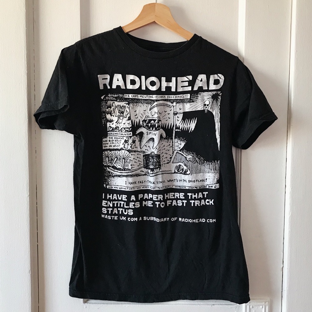 Soft Radiohead Band T-Shirt